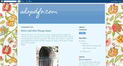 Desktop Screenshot of blog.shopdfo.com